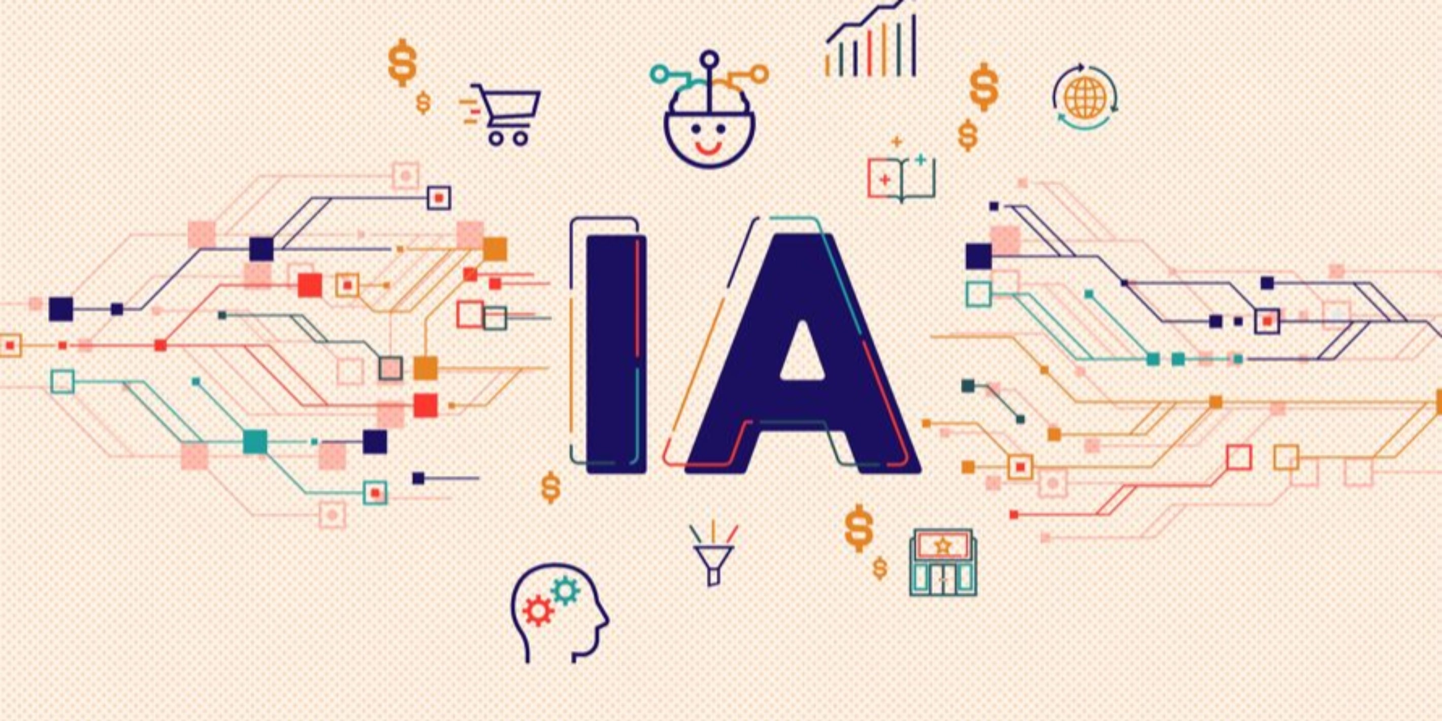 Illustration douce de brouillons guidés par l’IA